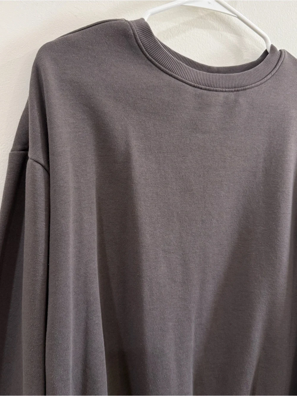 Classic Crewneck Sweater - Gray